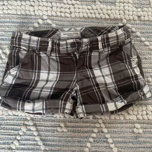Plaid shorts